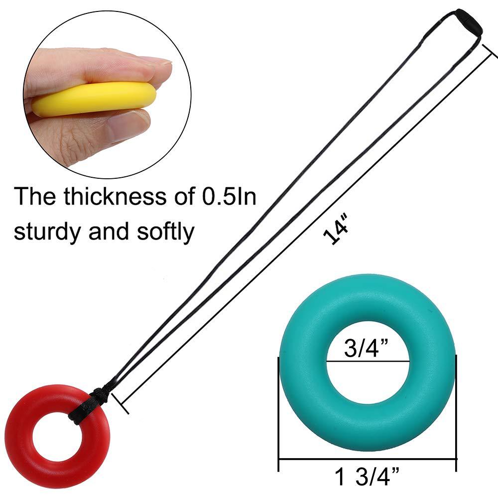 Sensory Chewable Pendant Necklace Toy 7