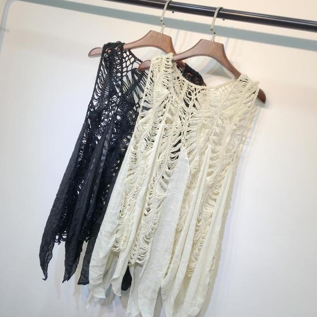 Camisole Tricotée Légère — Protection Solaire pour la Plage - image 4