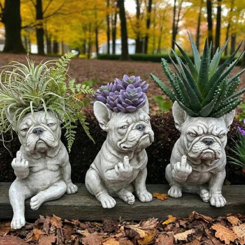 Resin Flower Pot Garden Decoration