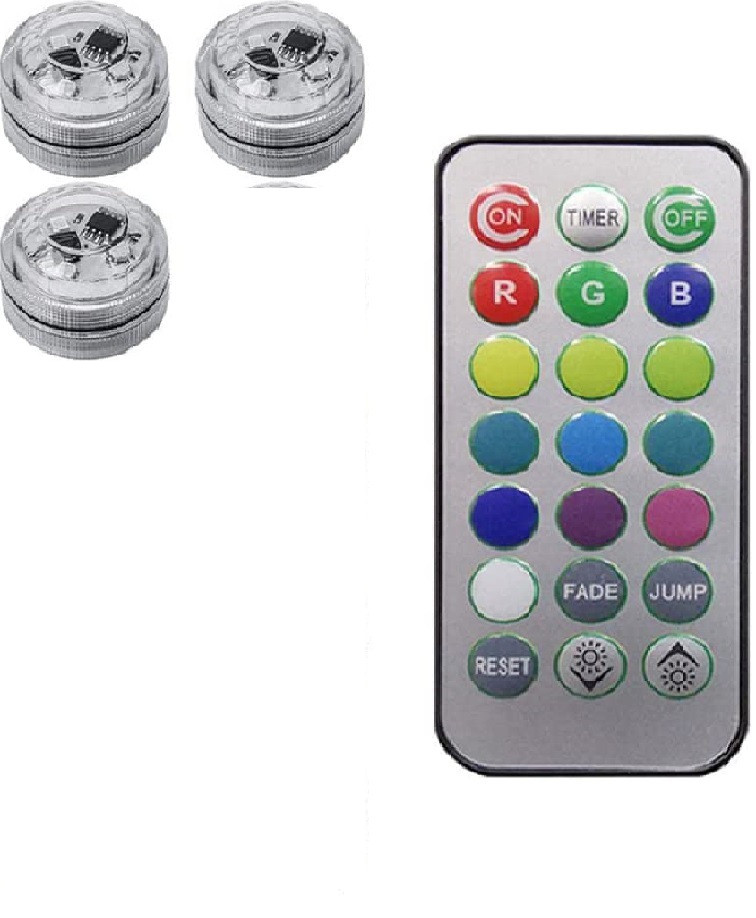 1 Remote Control 3 Lights