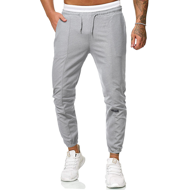 Title 2, Nova Legging Masculina Slim Cor Sólida Grande M...