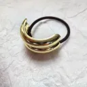 Double Ring Hair Ring