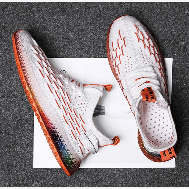 Title 8, Running Fly Textured Fish Scale Booster Shoes