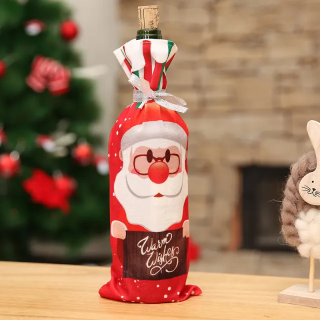 New Christmas Decorations Wine Gift Box Table Supplies Elderly - Shop at LoveMi