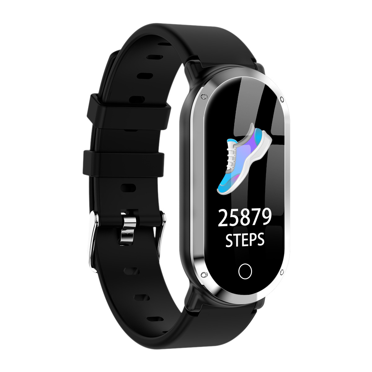 Title 6, T1 Smart Bluetooth Sport Bracelet con Schermo a...