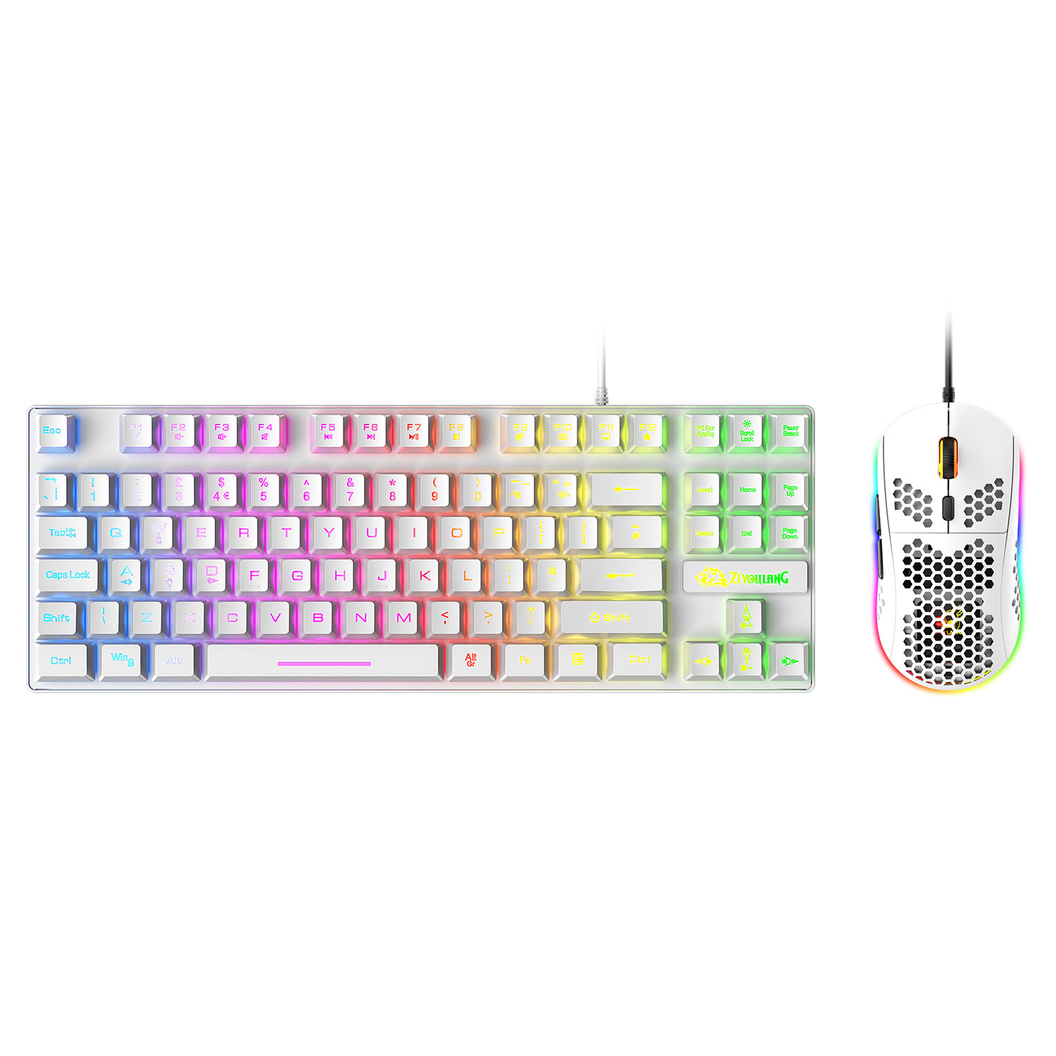 Title 27, T2 Illuminant Gaming-Set Tastatur, Maus, PC Hos...