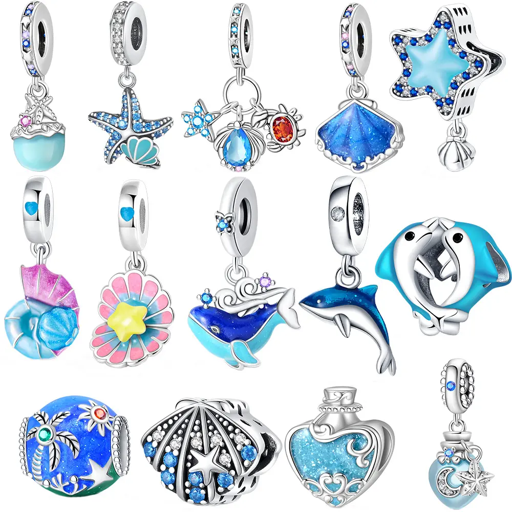 Marine-style Conch-shell Bead Series