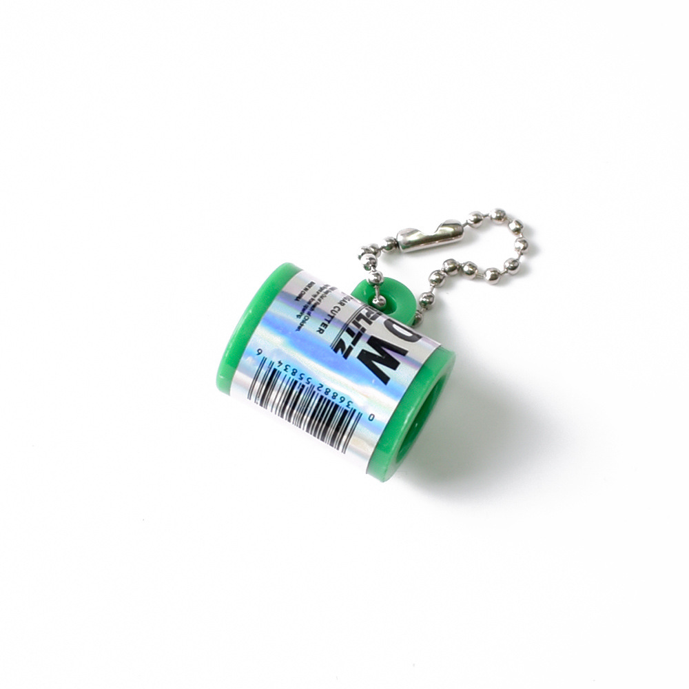 Portable Plastic Round Cigar Cutter Keychain - Image 9