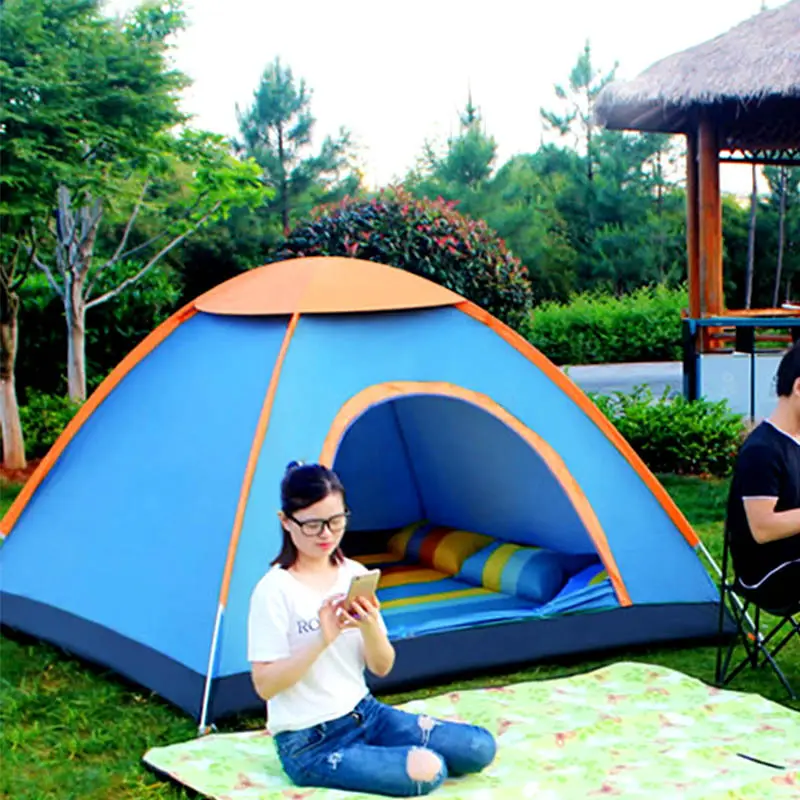 Automatic Tent Double Single Door Throw Outside