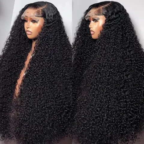 Womens Medium-length African Small Curls