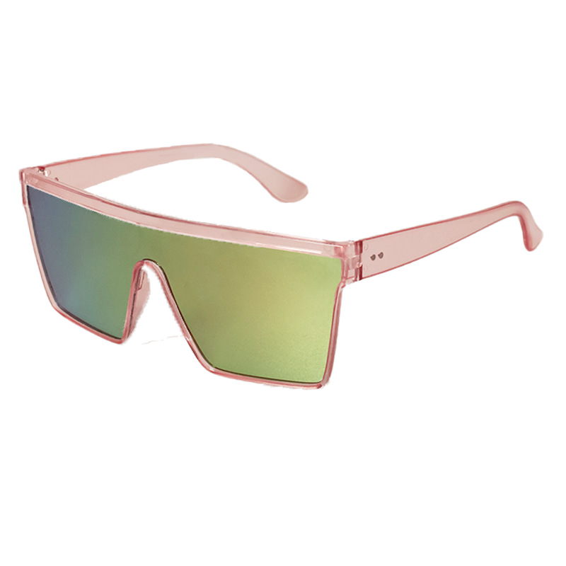 Fashion One-piece Large Rim Sunglasses European And American