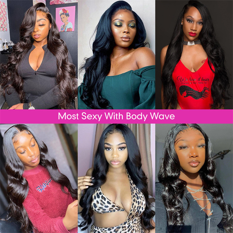 Solid Color Simple Artificial Wave Long Hair Extension 4