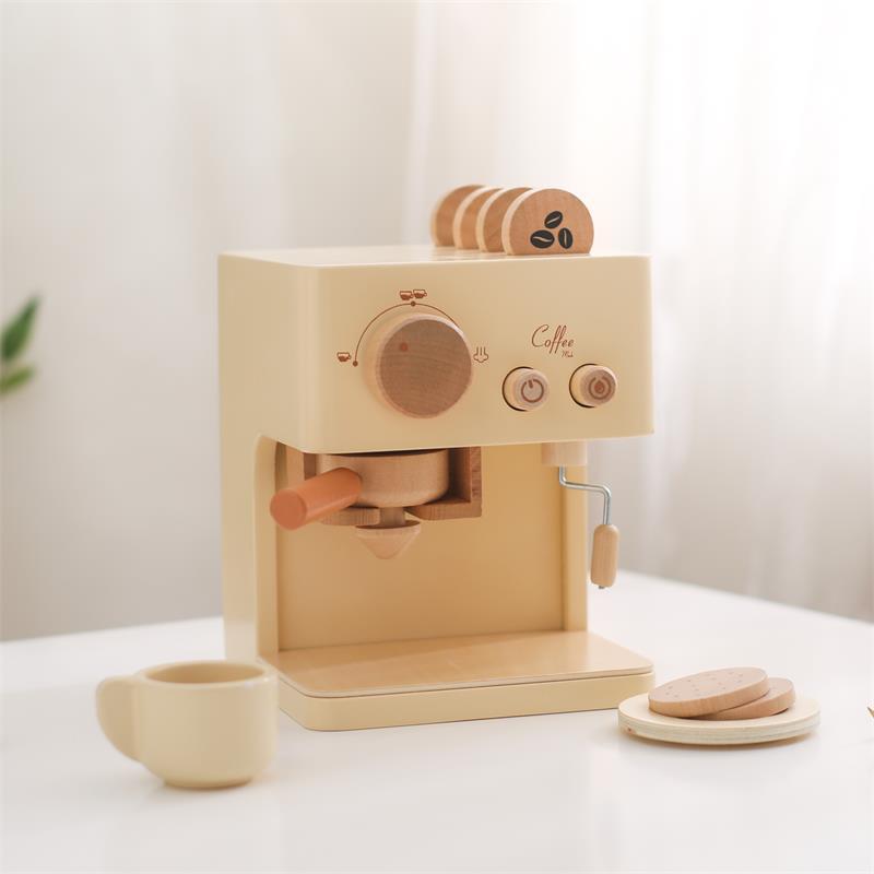 Wooden Coffee Machine