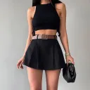 Black Pantskirt