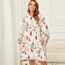 Christmas Elk Lazy Clothes-Fre