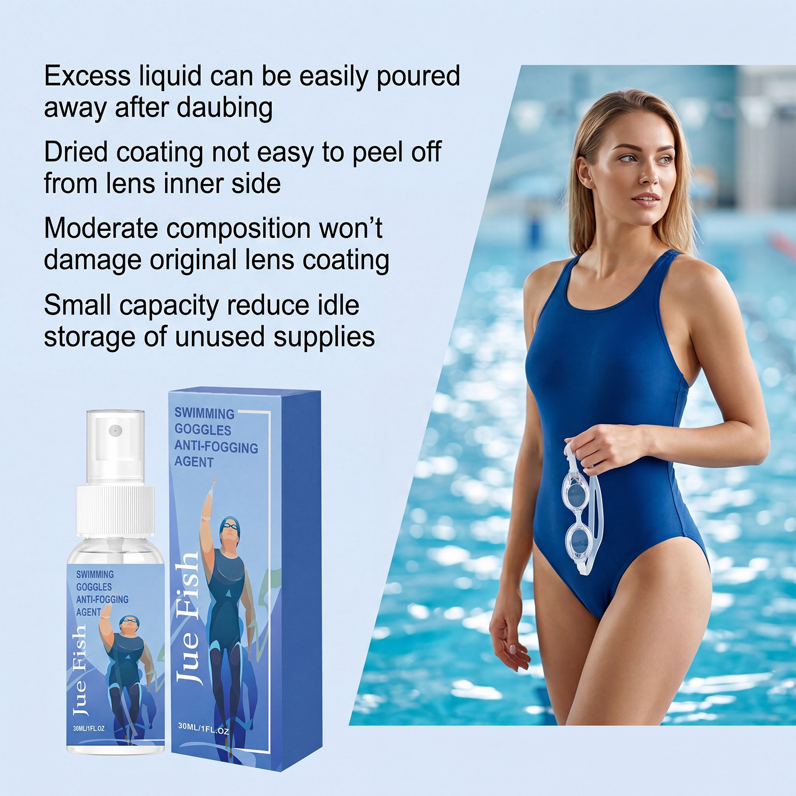 Swimming Goggles Anti-Fogging Agent