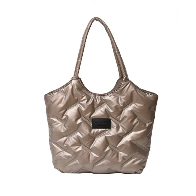 Down Shoulder Handbag For Women Champagne - Shop at LoveMi