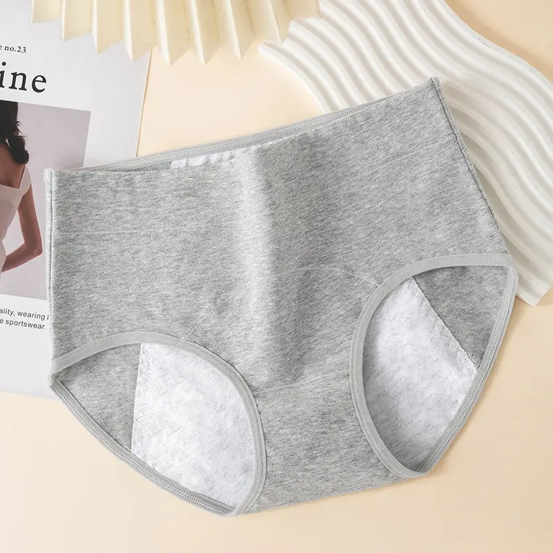 Mid-rise Cotton Period Panties For Women