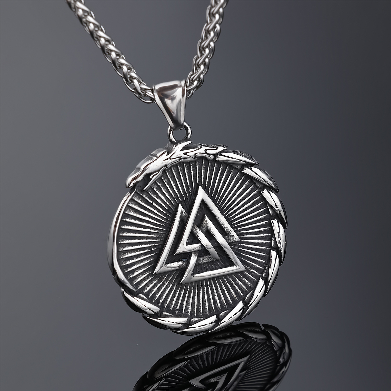 Multi-color Trendy Jewelry Personalized Titanium Steel Pendant