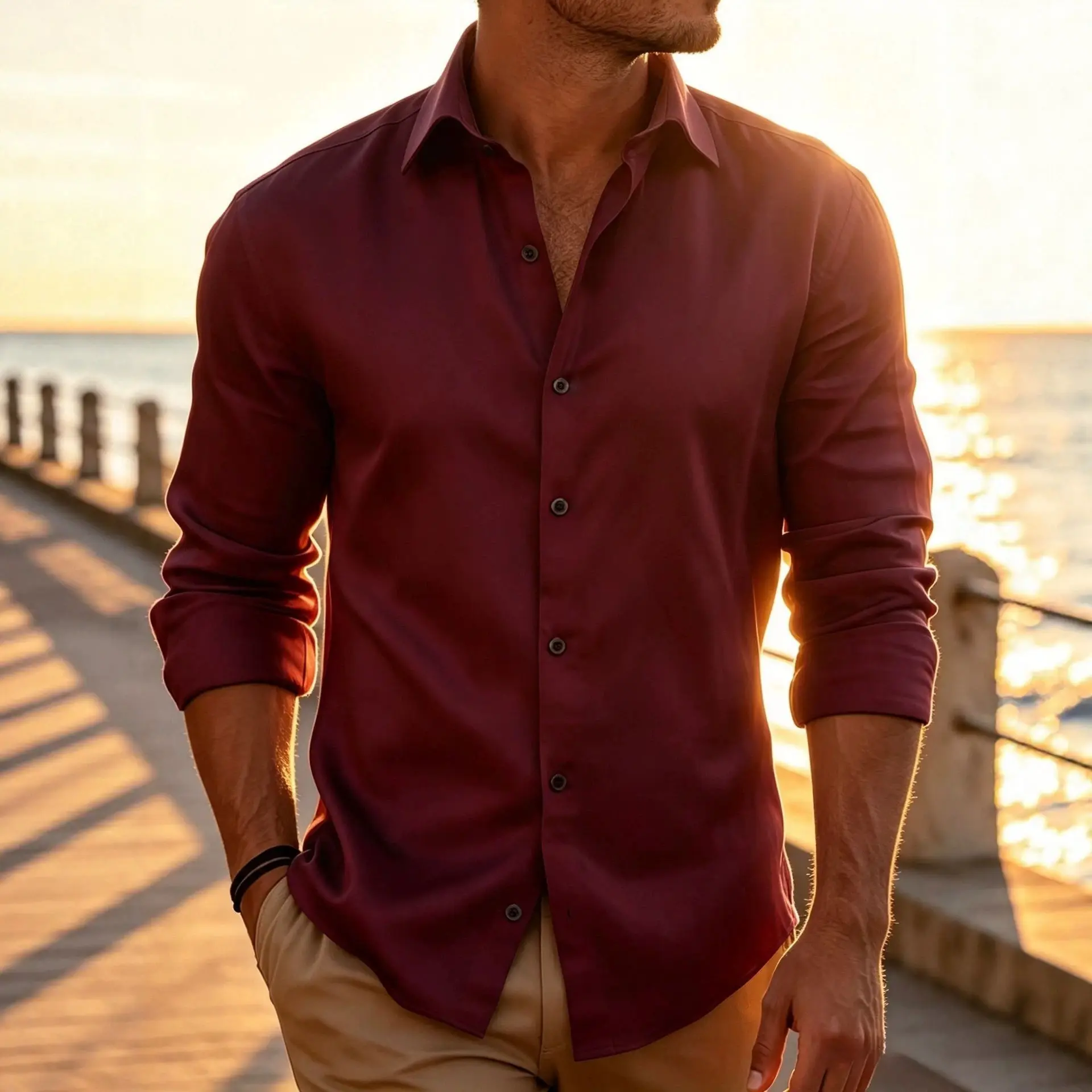 Spring And Autumn Business Formal Suit Slim-fit