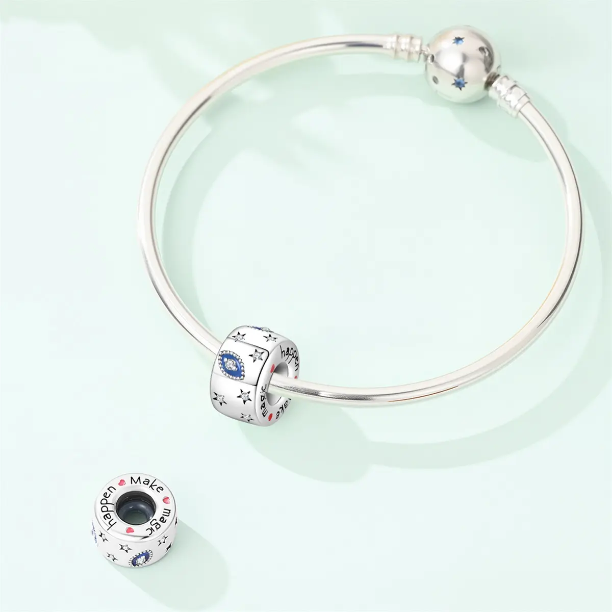 DIY Bracelet Accessories Lion Spacer Beads