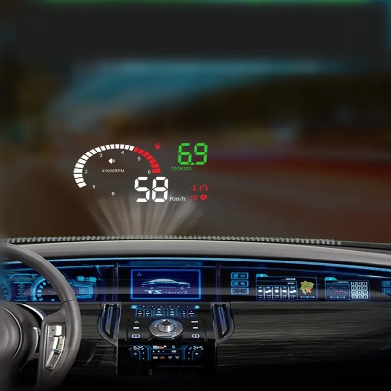 Car Mounted HUD Head Up Display Fuel