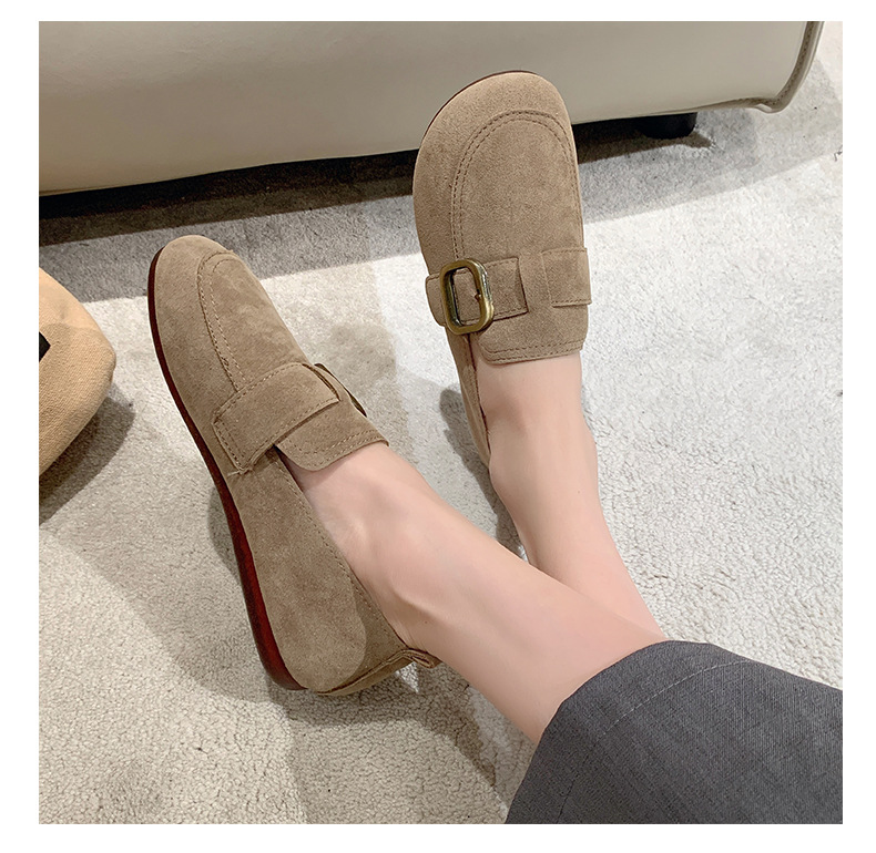 Title 7, Retro Slip-on Shallow Mouth Flat Casual Shoes