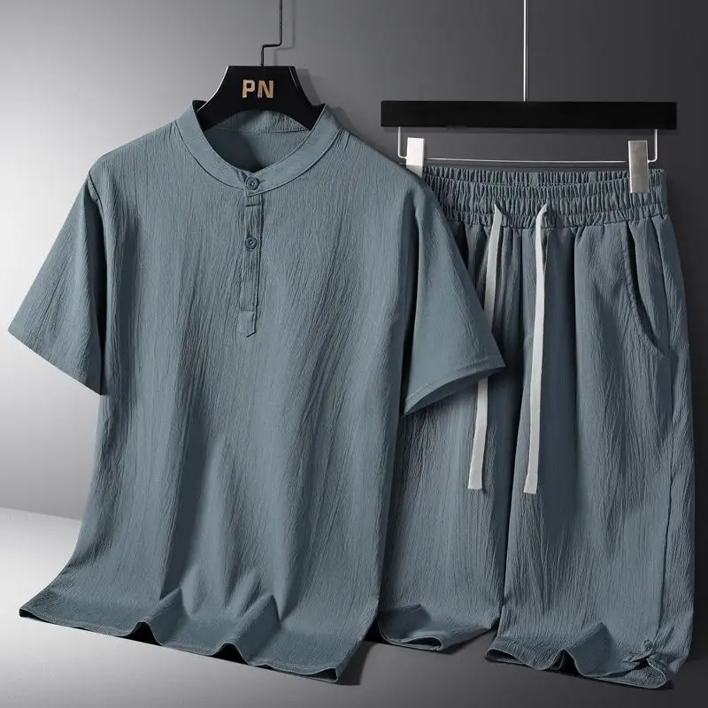 Men's National Style Cotton And Linen Casual