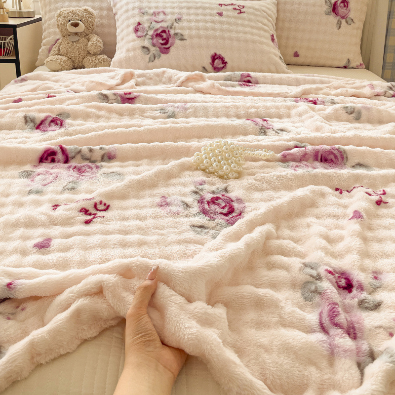 Bubble Fleece Blanket, picture 6 of 12