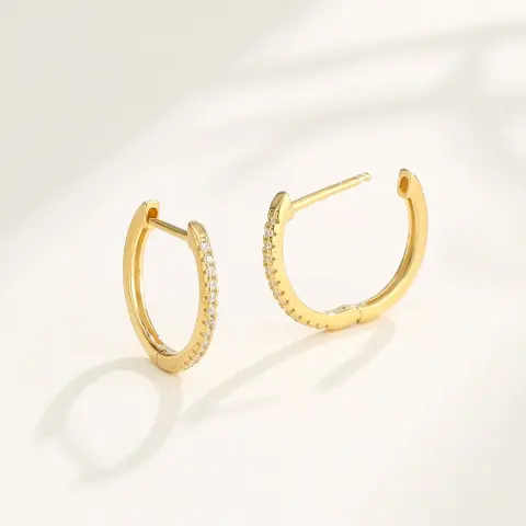 925 Sterling Silver Japanese and Korean Earrings
