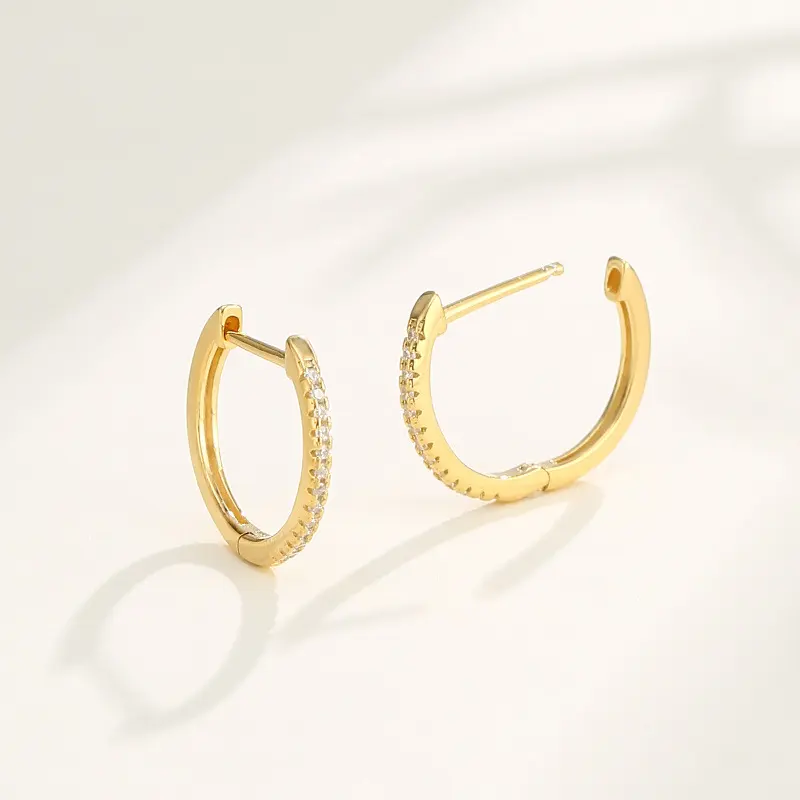 925 Sterling Silver Japanese and Korean Earrings