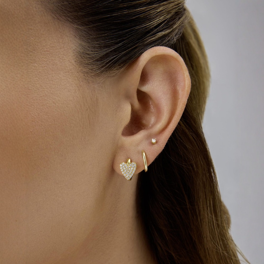 Love Niche Butterfly Ear Ring Design Sense