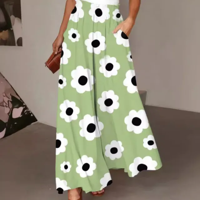 High Waist Summer New Women's Wide leg Pants Figure 5 Xl - Shop at LoveMi
