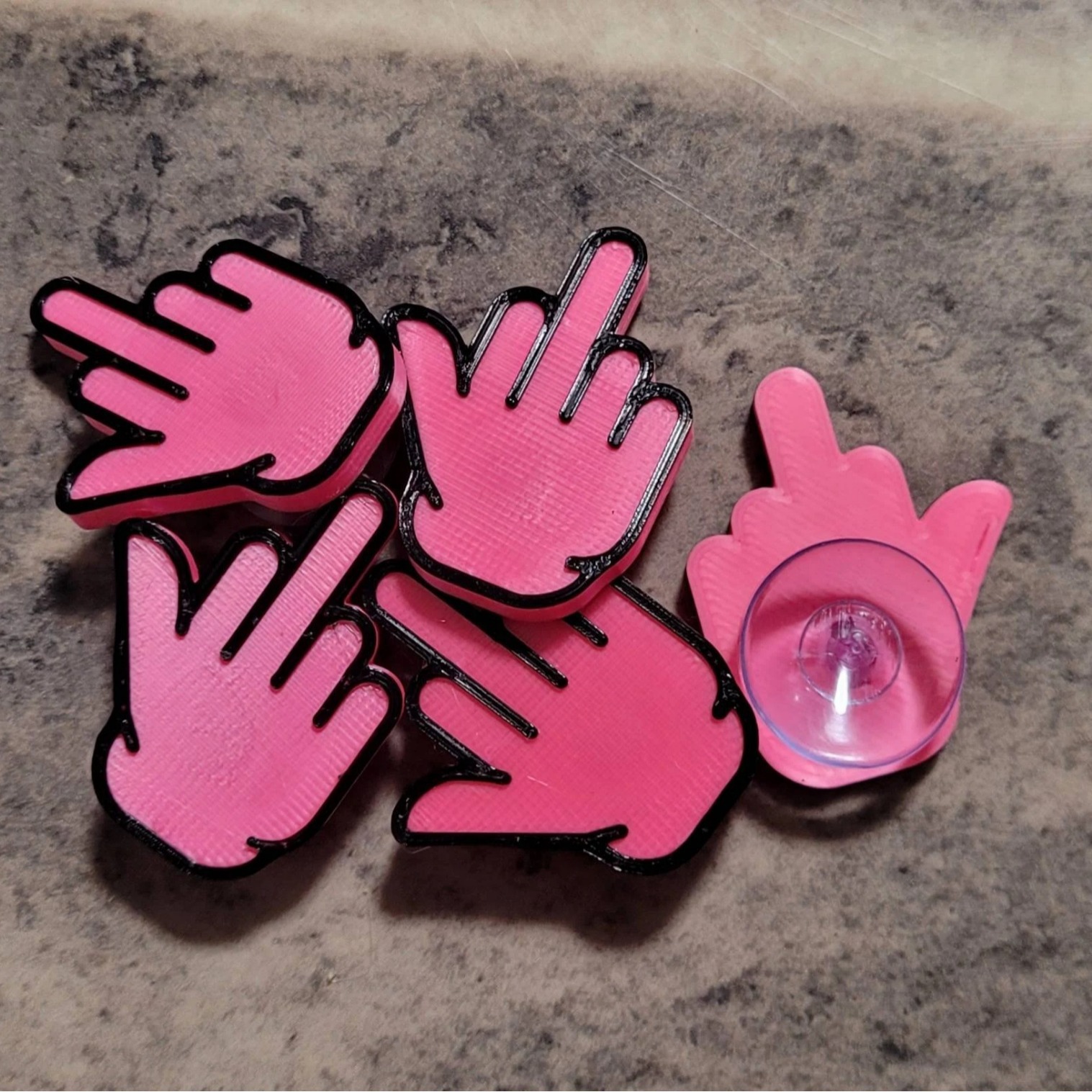 Pink 5PCS