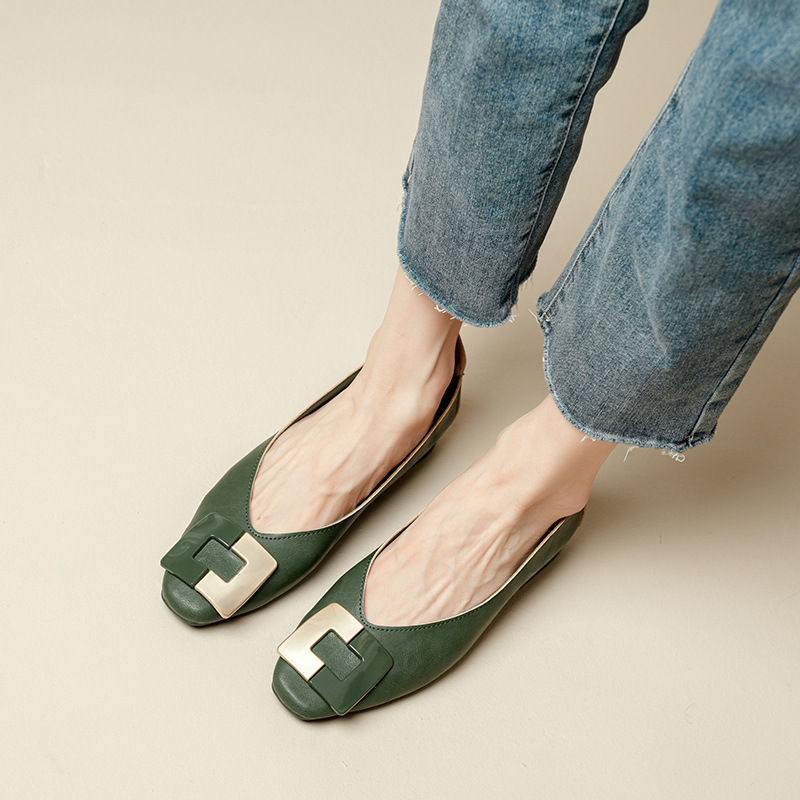 Soft-soled New-style Comfortable Breathable Low-heeled Shoes