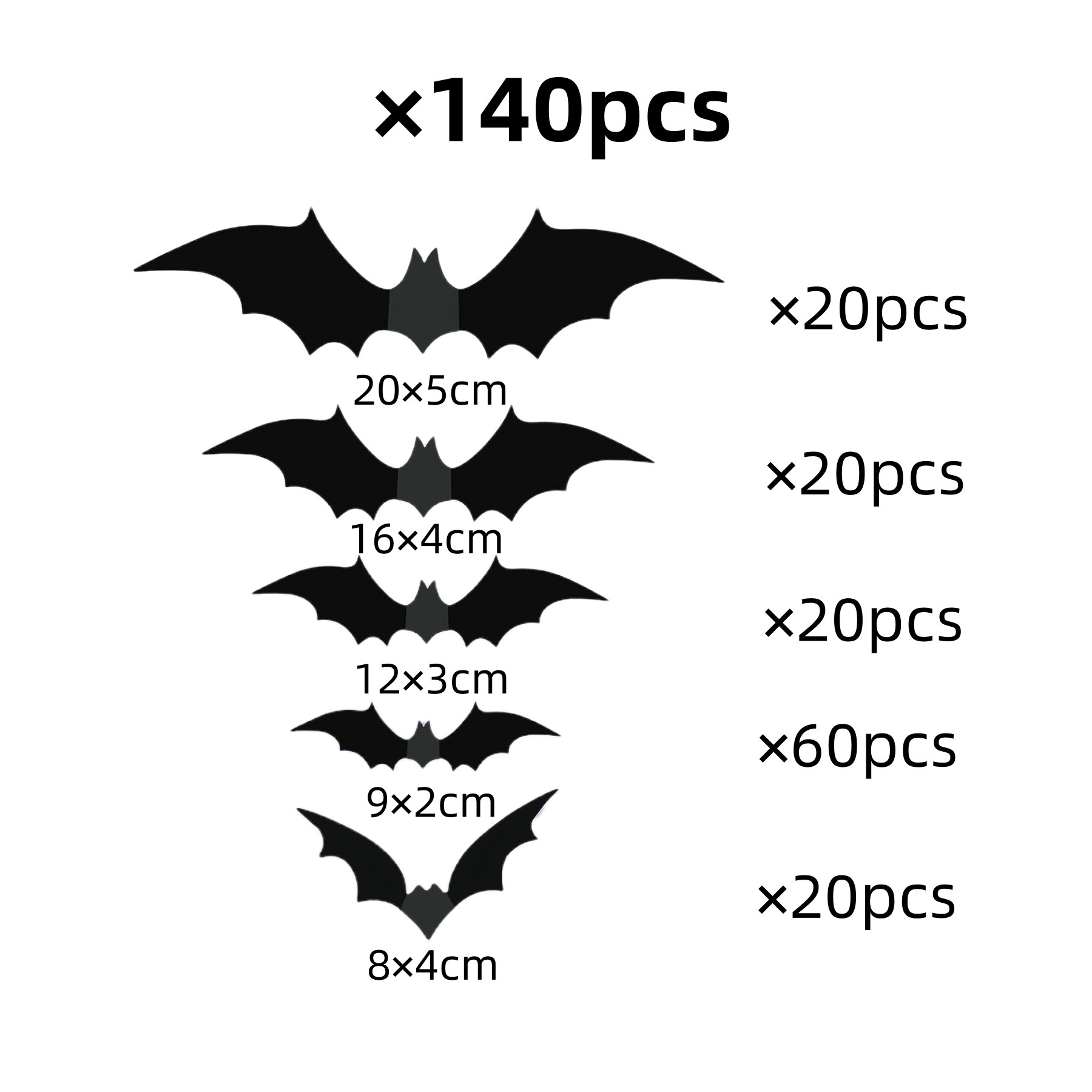 BF019 140 Pieces Package