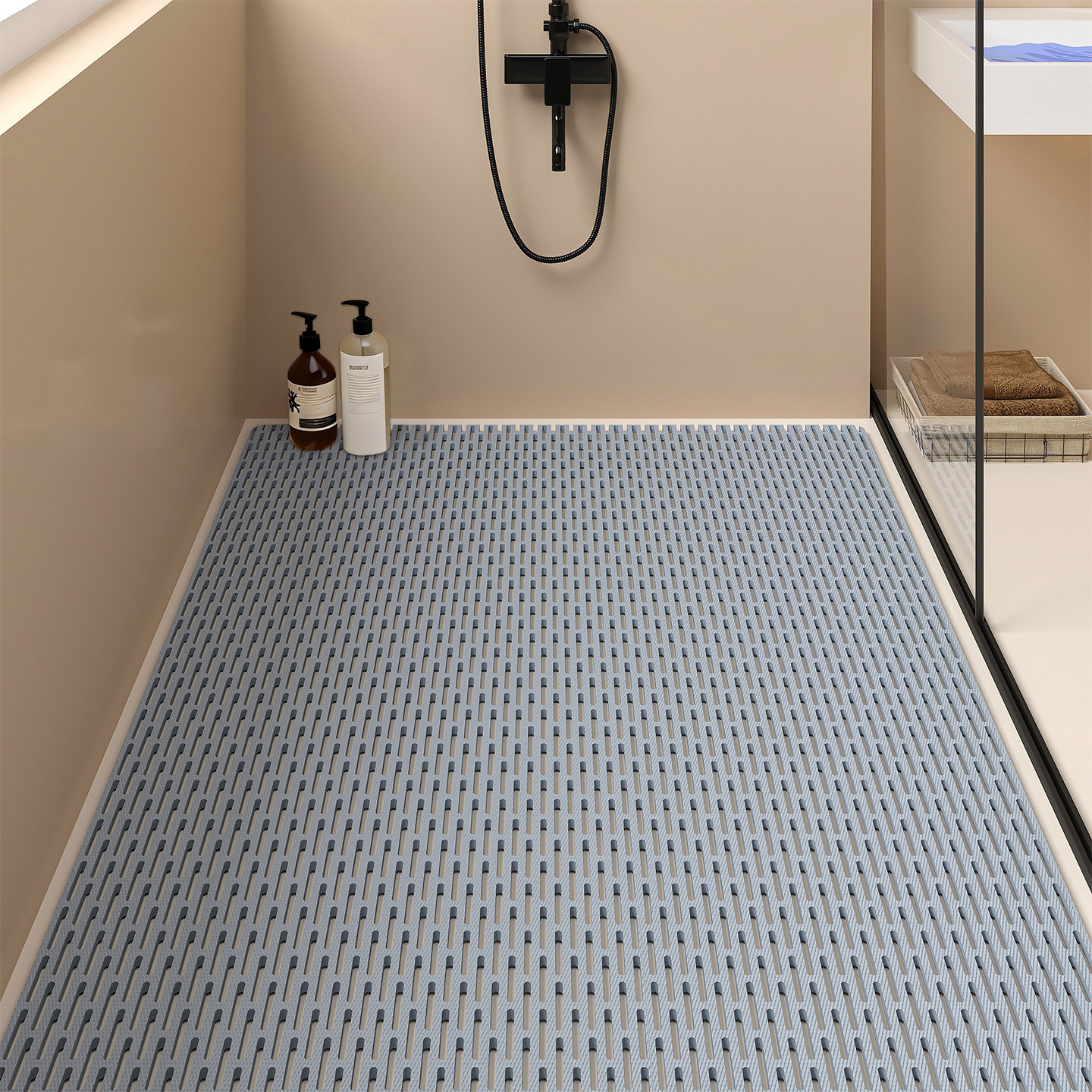 Bathroom Non-slip Floor Mat Shower Foot Mat For The Toilet And Shower
