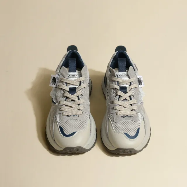 Retro Easy Matching Platform Mesh Surface Casual Sneaker Women Blue - Shop at LoveMi