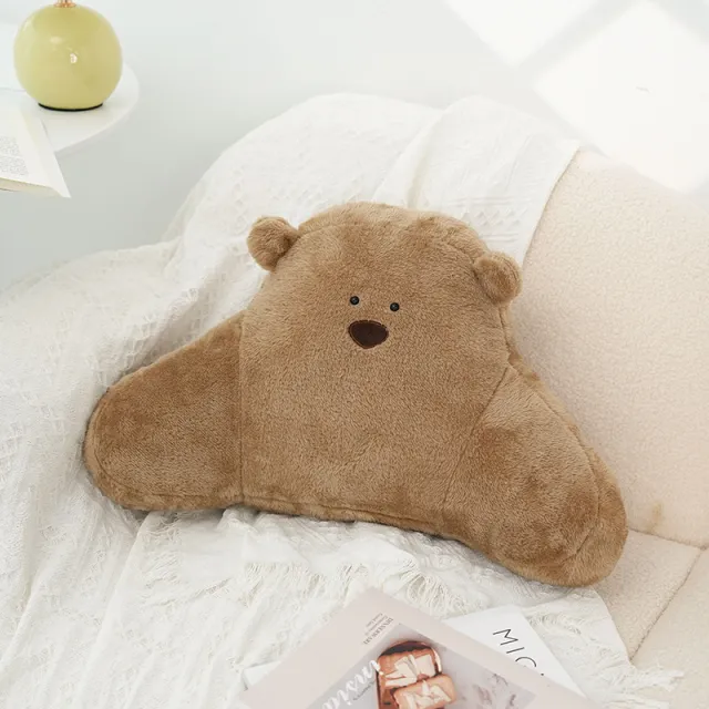 Bejirog Bear Home Pillow Modern Simple Cartoon Cute Khaki - Shop at LoveMi