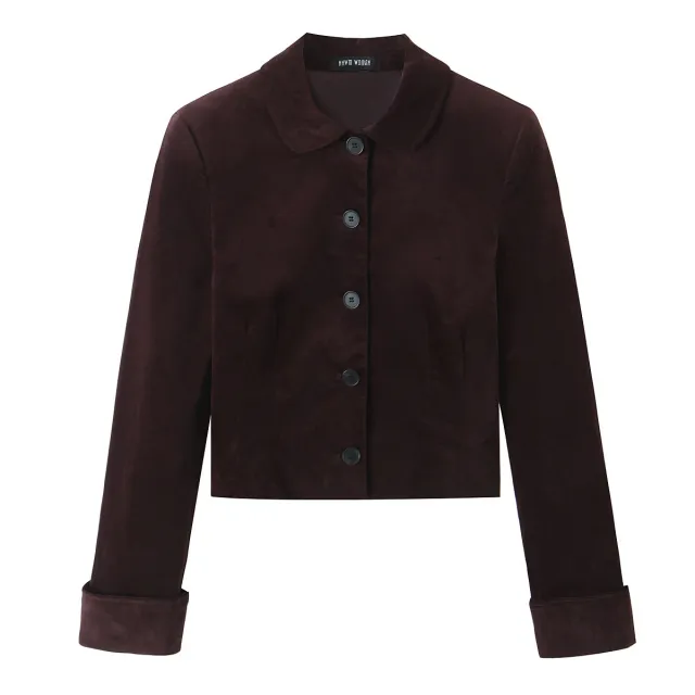 Fashion O neck Short Jacket With Skirt Suit Top - Shop at LoveMi