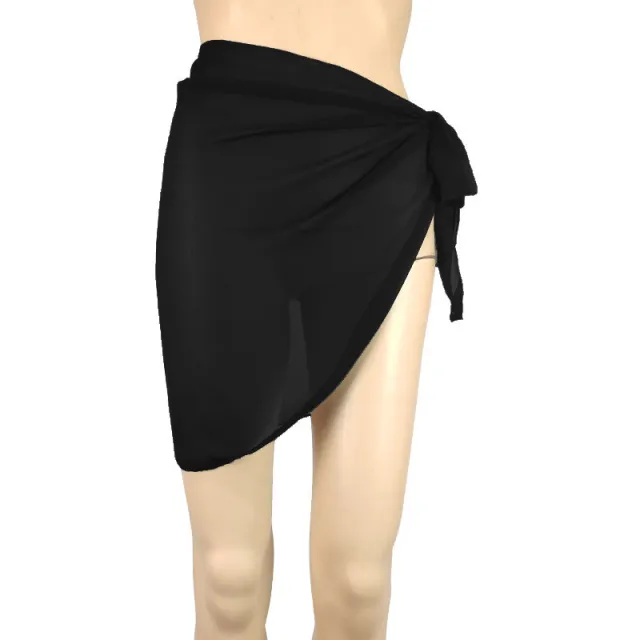Multi Color Half length Wrap Skirt Outdoor Beach Average Size - Shop at LoveMi