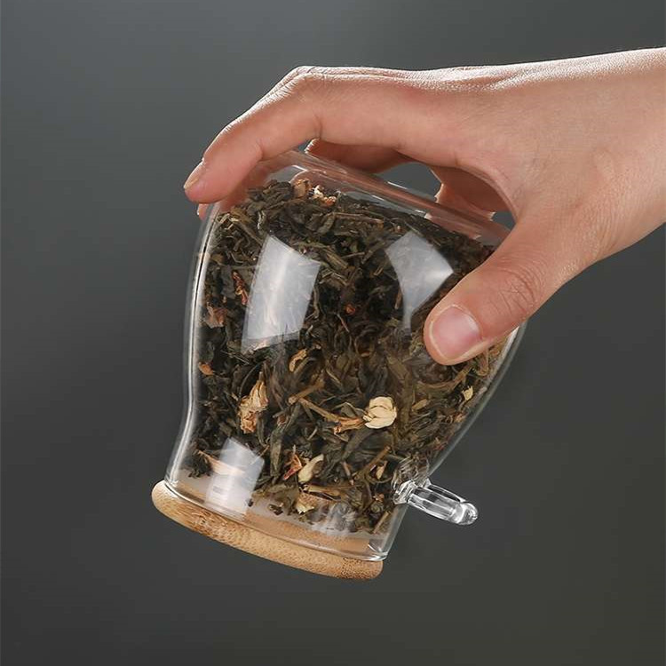Large Capacity Transparent Glass Grains Snack Storage Sealed Cans - Image 4