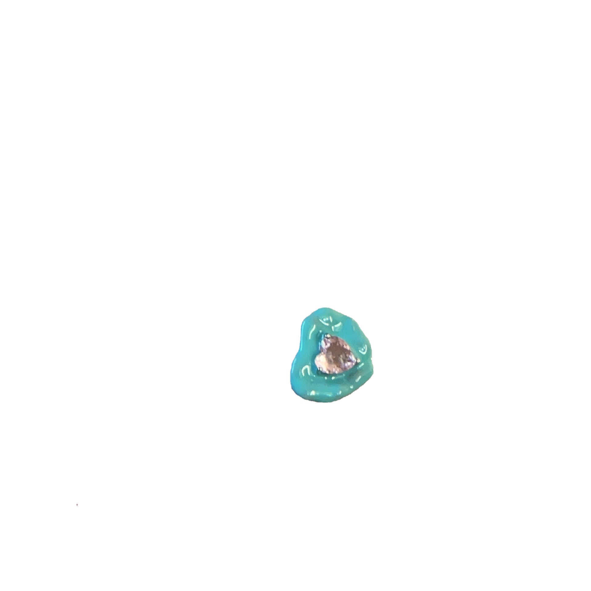 Metal Enamel Dripping Oil Stacked Ring