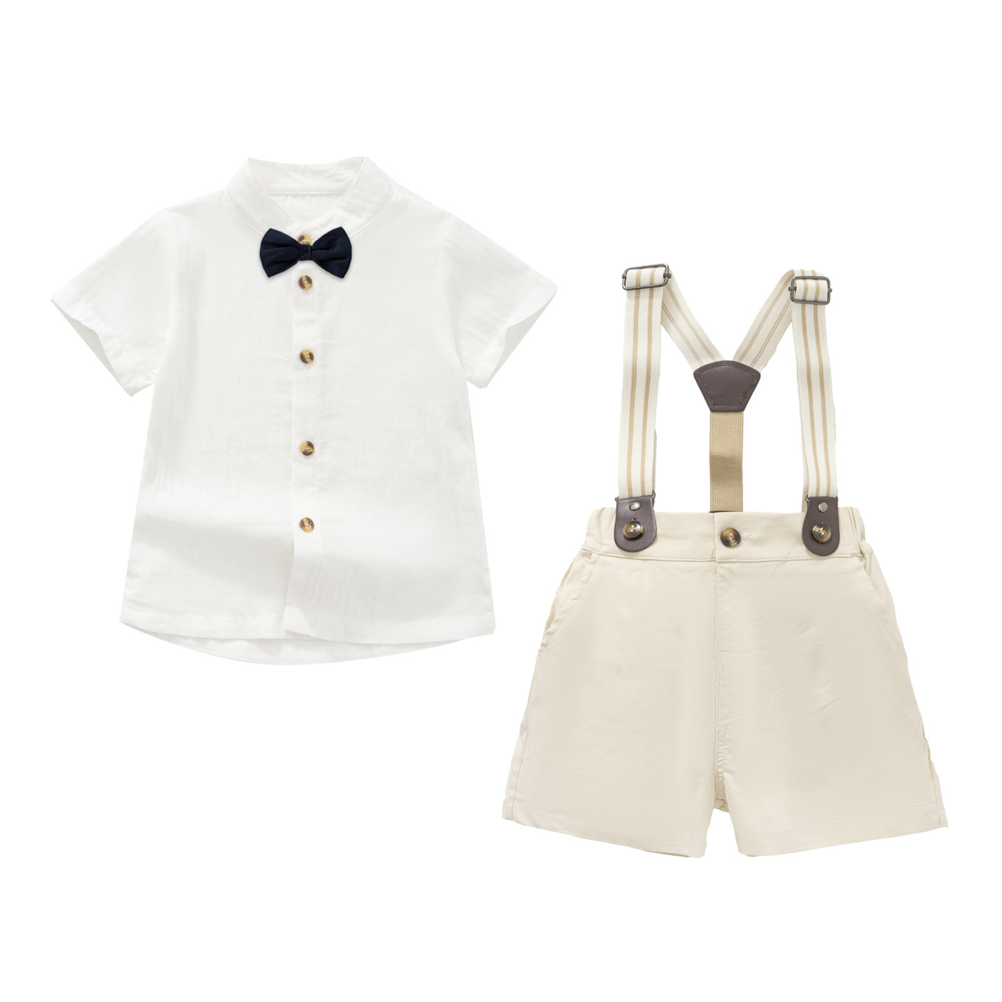 Korean-style Suspender Pants Set For Boys — foto 4
