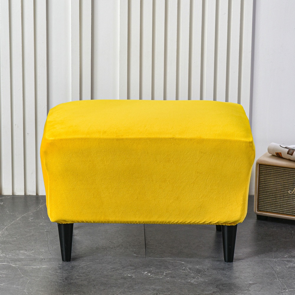 40X60cm Plush Silver Fox Velvet Chair Cover