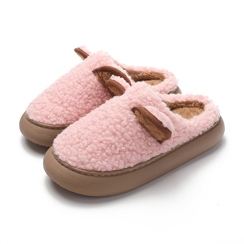 Plush Cute Cartoon Cotton Slippers - Image 9