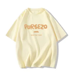 Women's Niche Cream Cotton Shoulder Short Sleeve - Apricot - View 1