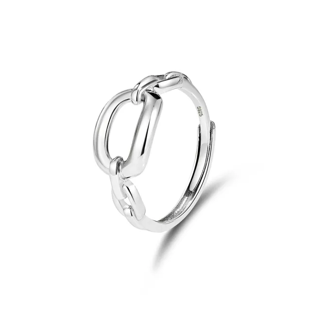 High grade S925 Openning Silver Ring White Gold Color - Shop at LoveMi