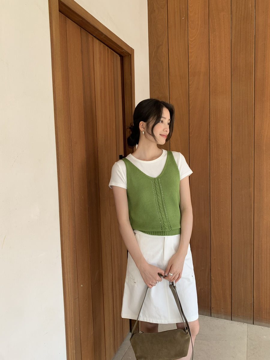 Outerwear Base-layer Slip Knit Vest Outerwear Base-layer Slip Knit Vest