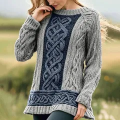 Stylish Personalised Casual Womens Wear With A Crew Neck And Long Sleeves - Gbh007729-M - View 1